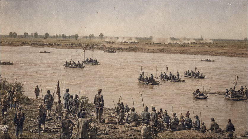場景示意圖，AI 生成，非歷史照片
