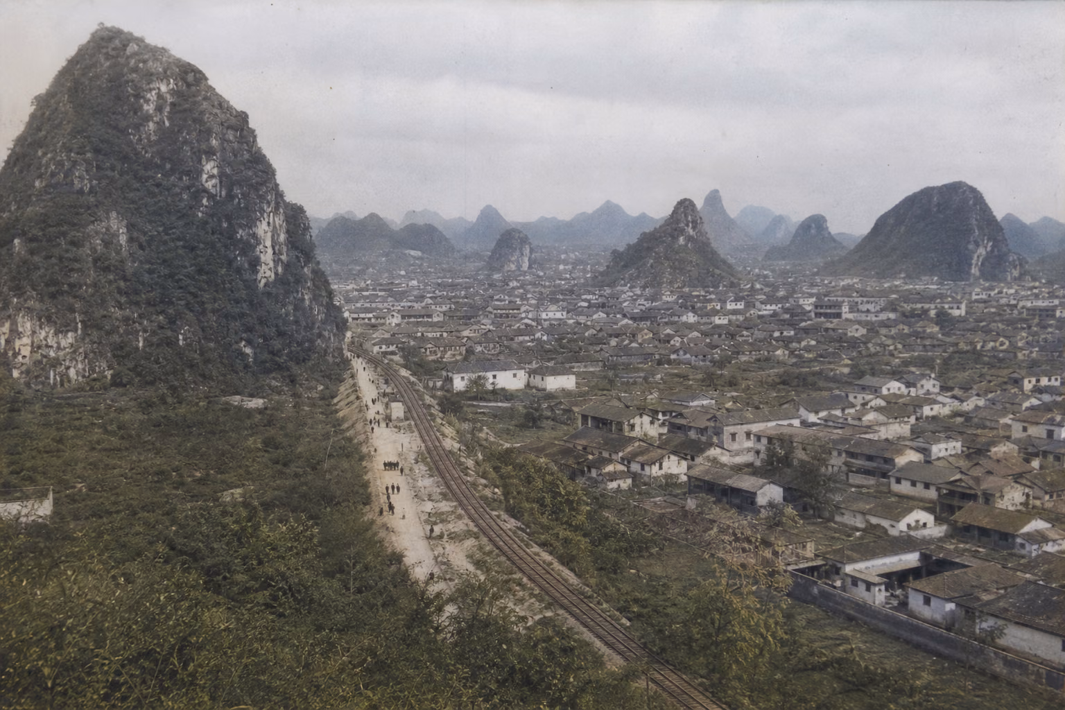 場景示意圖,AI 生成,非歷史照片